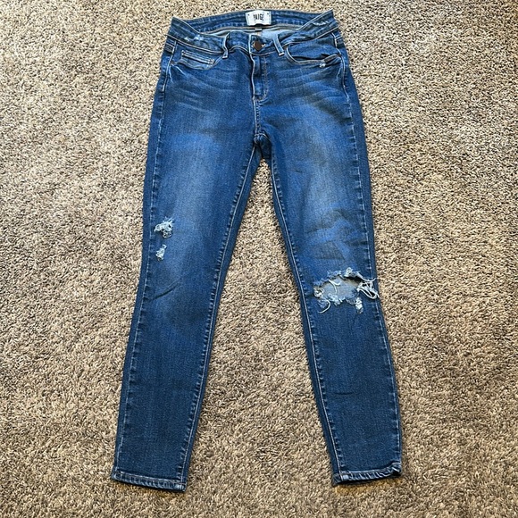 Paige Verdugo Crop Women’s Jeans  Size 27 - Picture 1 of 7